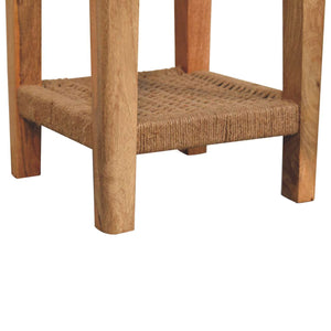 Rope 1 Drawer Table