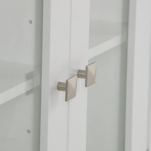 Acadian - Double Door Wall Cabinet - Pure White