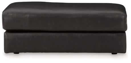 Amiata - Ottoman - Onyx - Best Buy Furniture