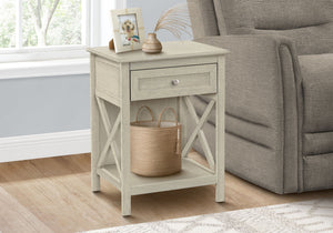 Accent End Table, 2 Tier, Storage Drawer, Transitional Style - Best Buy Furniture