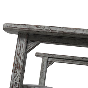 Oversized Porch Rocker Chair With Wide Seat And Tall Backrest