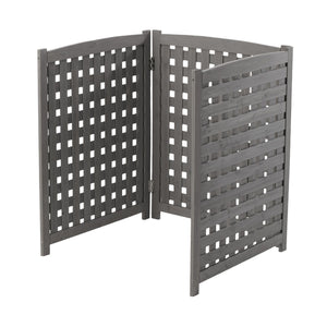3 Panel Outdoor Air Conditioner Fence Screen