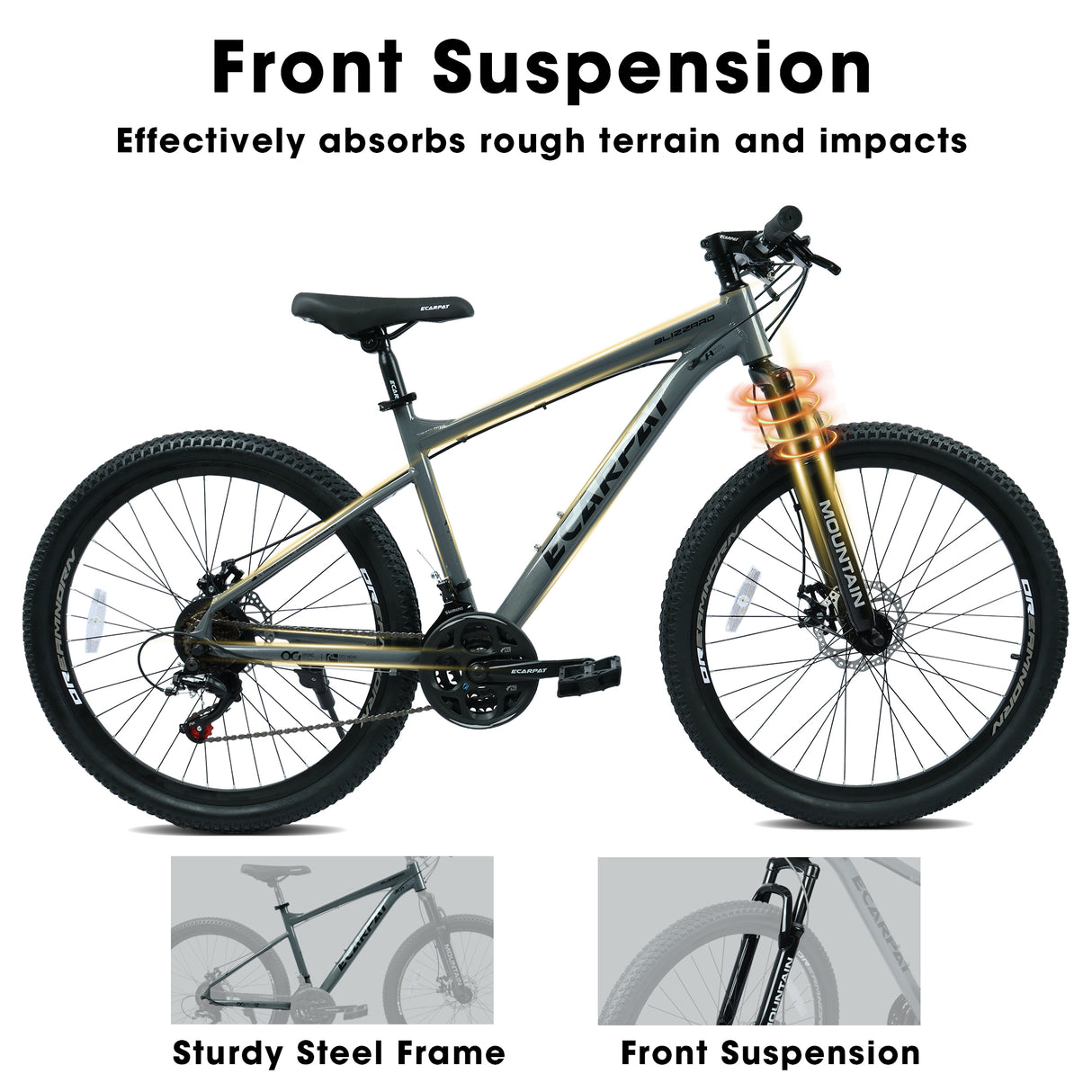 Ecarpat 26 Inch All-Terrain Mountain Bike