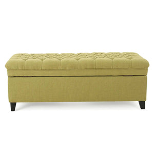 Juliana - Storage Ottoman With Birch Legs - Best Buy Furniture