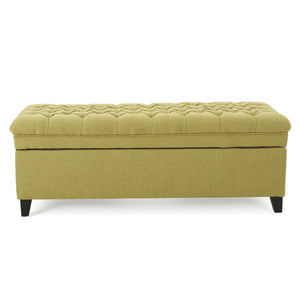 Juliana - Storage Ottoman With Birch Legs
