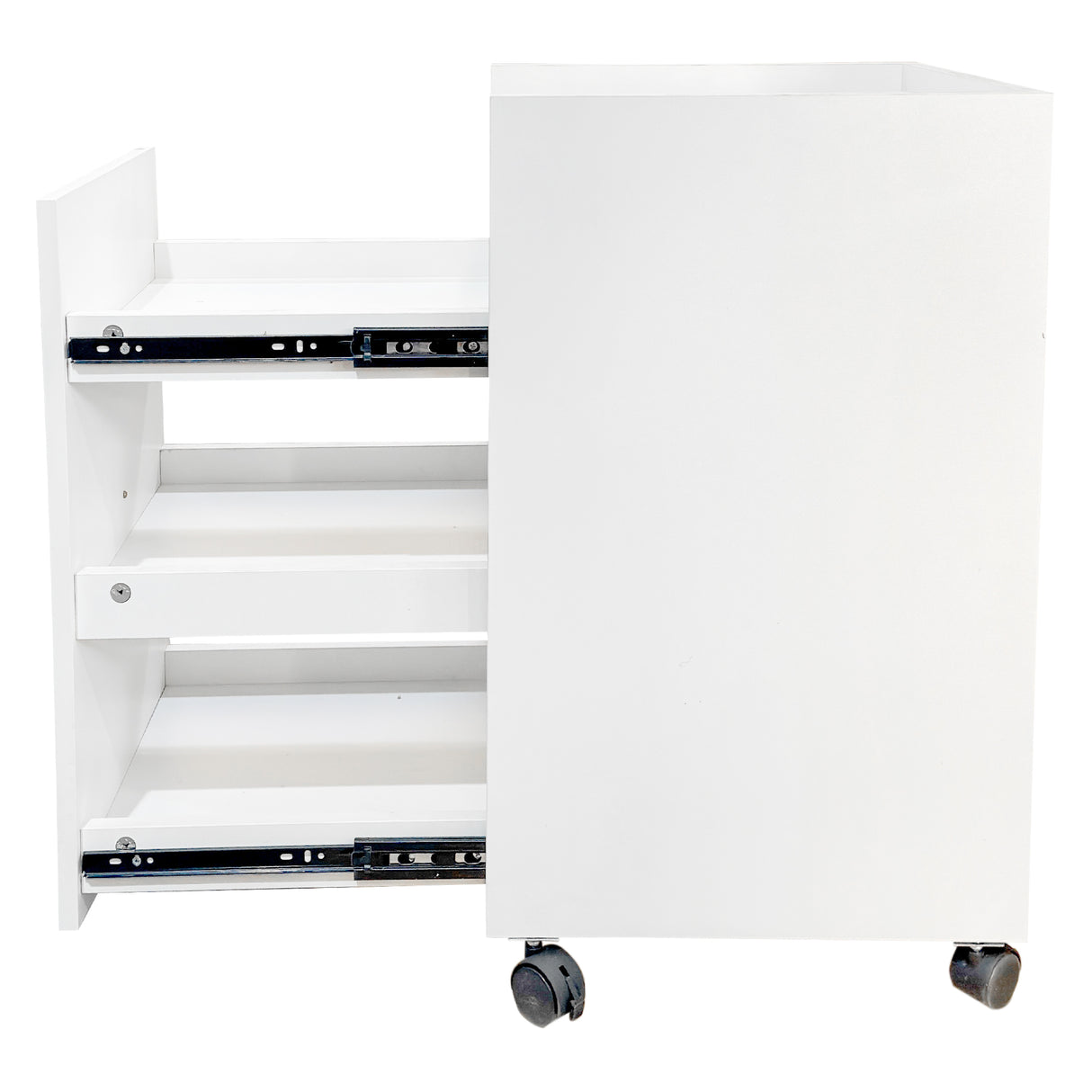 Organizer for Pantry - Sliding Snack Cabinet with Wheels