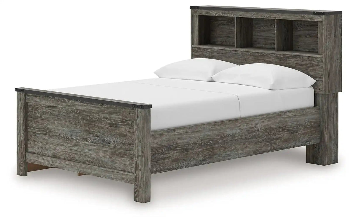 Frandern - Bookcase Panel Bed - Best Buy Furniture