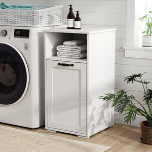 Laundry Cabinet with 1 Removable Liner Bag
