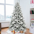 The-6-Foot-Snow-Flocked-Pre-Lit-Christmas-Tree-Christmas-Tree