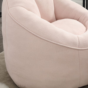 Bedding Bean Bag Sofa Chair High Pressure Foam With Footrest