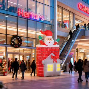 7FT Christmas Inflatable Santa Claus Figure