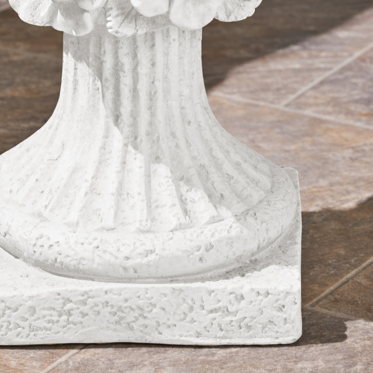 Garden Durable Urn Planter - Antique White