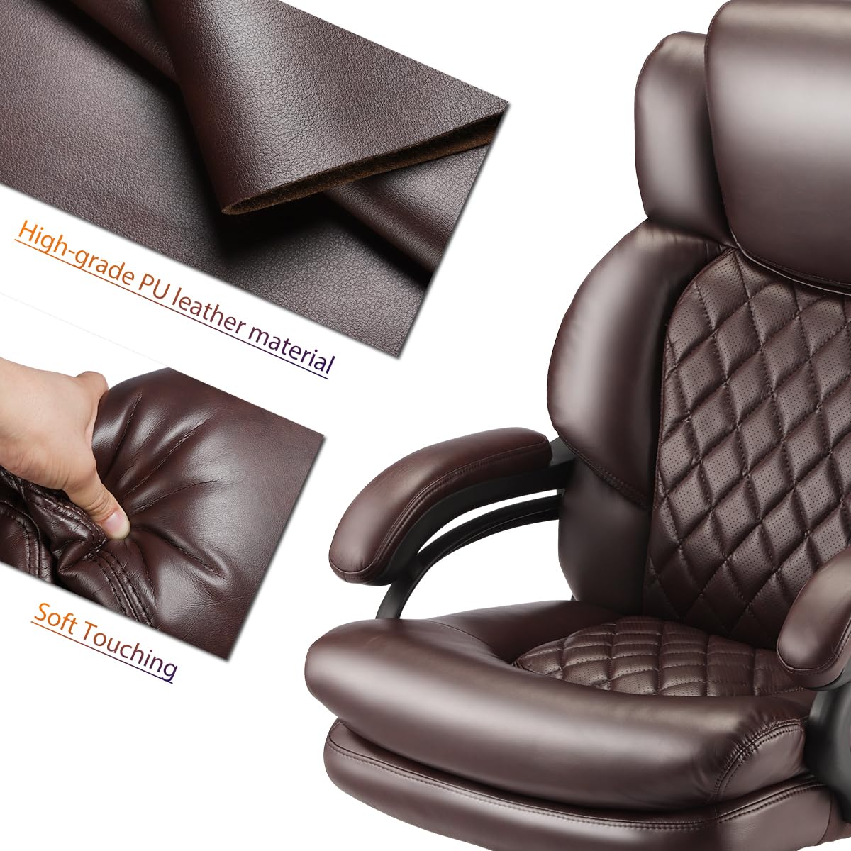 500lbs Big and Tall Office Chair for Heavy People