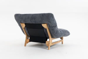 Bean Bag Chair for Adults with Solid Wood Frame