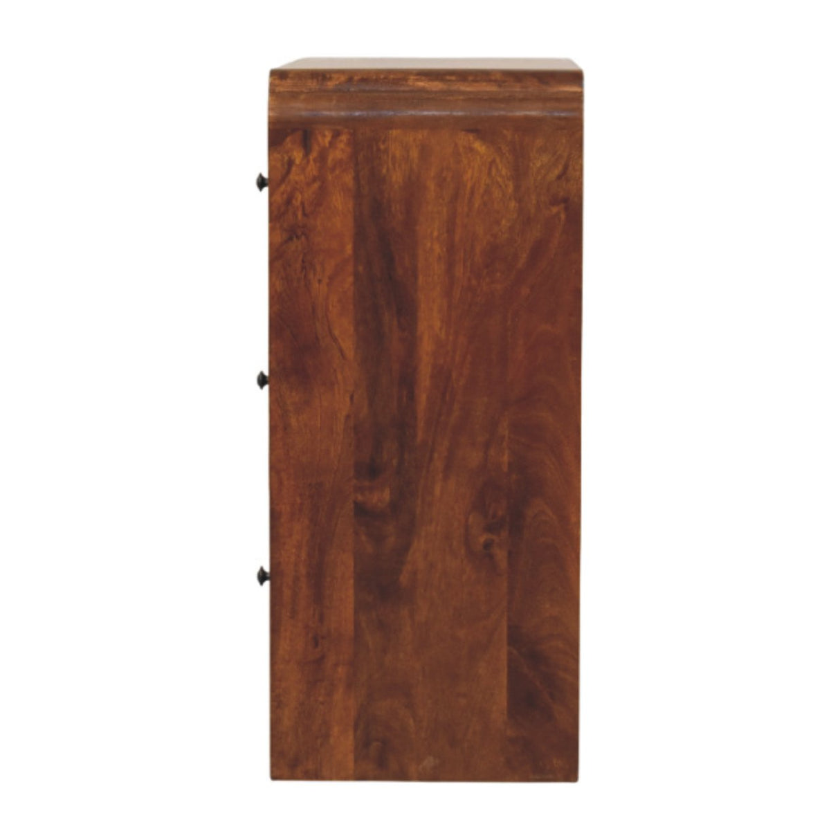 Solid Wood Newton Chest, 3-Drawers, Chestnut