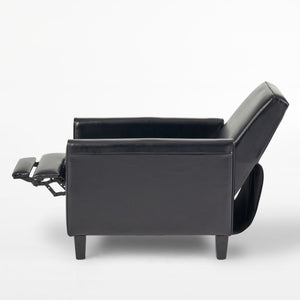 Upholstered Push Back Recliner Chair For Living Room