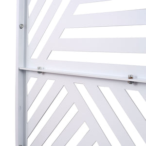 Freestanding Outdoor & Indoor Freestanding Metal Privacy Screen