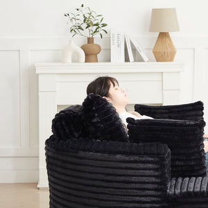 Swivel Chair With 360° Rotation For Living Room