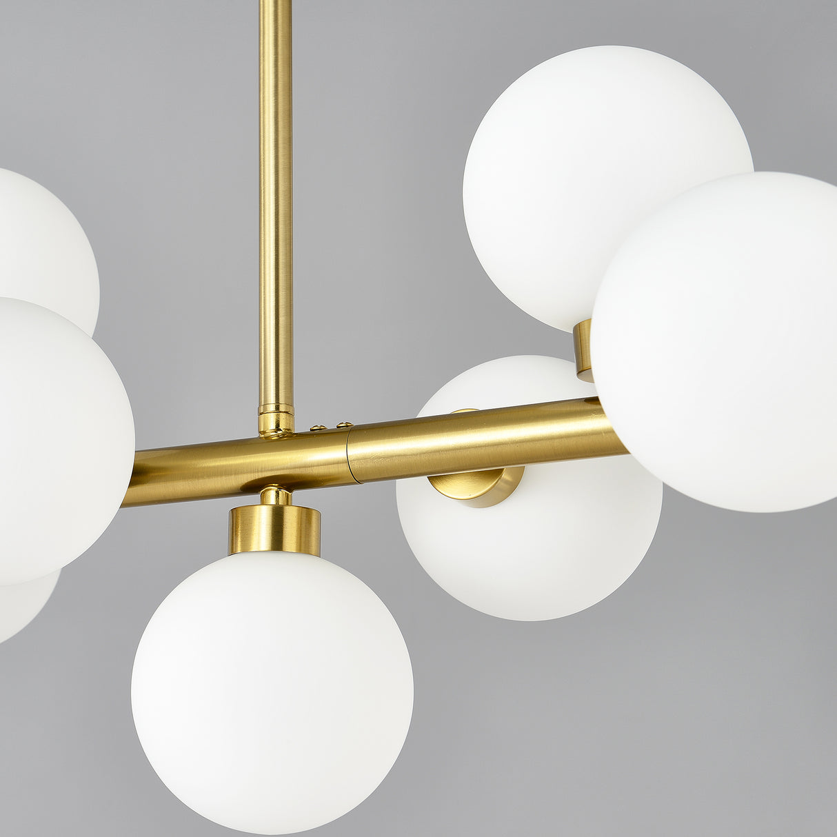 75.6'' Large Pendant Lamp with Opal Glass Shade