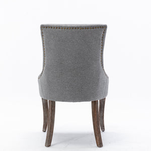 Ultra - Side Dining Chair, Nail Head (Set of 2)