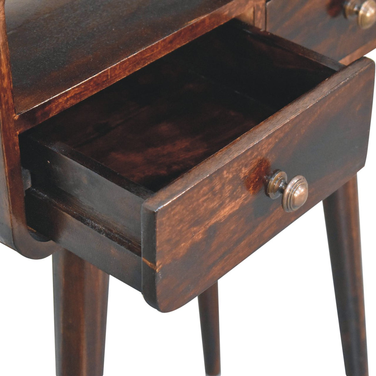 Solid Wood Mini California Console Table