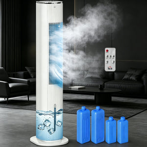 42" White Air Cooler