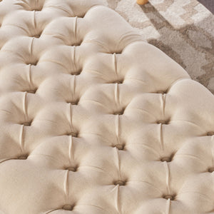 Juliana - Storage Ottoman With Birch Legs