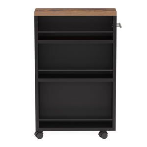 4 Tier Narrow Rolling Kitchen Slim Storage Cart