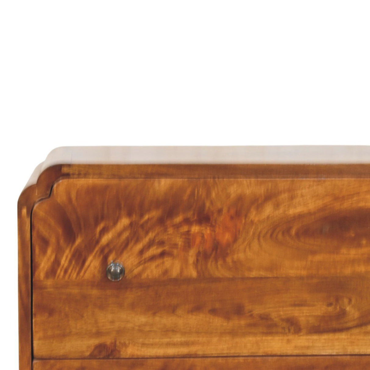 Solid Wood Newton Chest, 3-Drawers, Chestnut