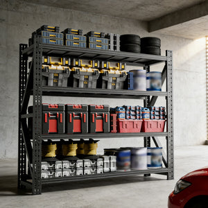 Heavy Duty Metal Adjustable Garage Shelves