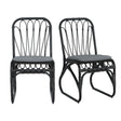 Outdoor Wicker Dining Chairs With Washable Cushion (Set of 2) - Best Buy Furniture