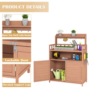 Potting Bench Outdoor Gardening Table