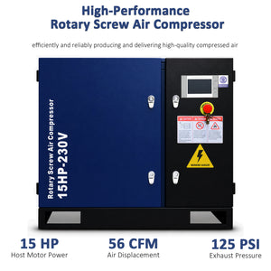 15HP Rotary Screw Air Compressor