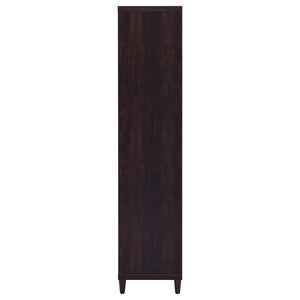 Nestor - 2 Drawer Tall Accent Cabinet With 2 Doors - Rustic