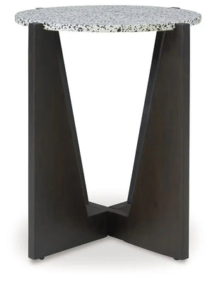 Tellrich - Accent Table - Black / White - Best Buy Furniture