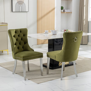 Nikki - Contemporary Upholstered Dining Chair (Set of 2)