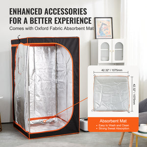 Portable Steam Sauna Tent Full Size