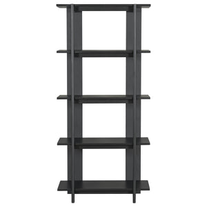 4-Tier Wooden Open Bookcase