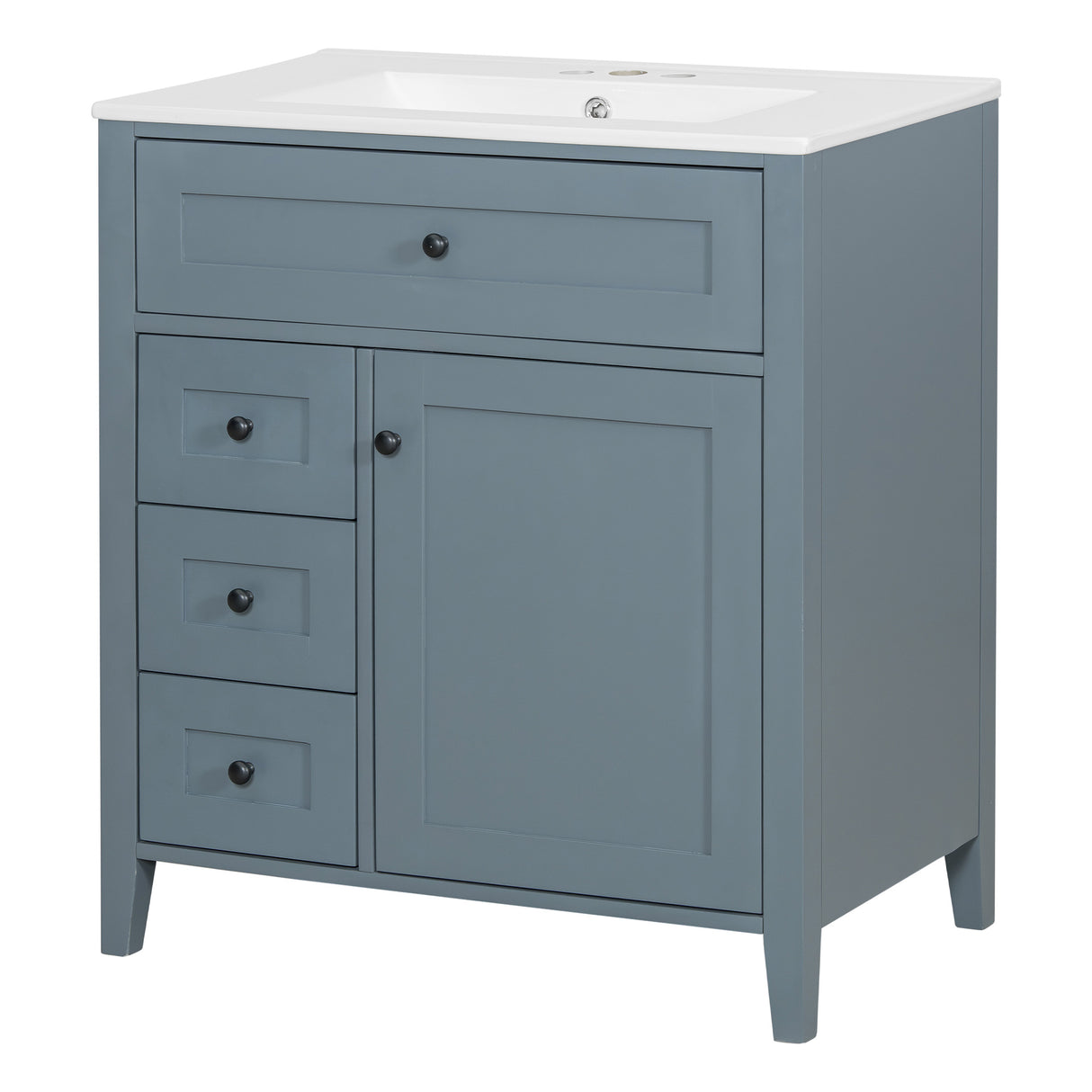 30-Inch Bathroom Vanity with Storage