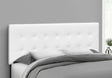 Queen Size Headboard Only Upholstered Leather Look - White - Best Buy Furniture