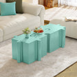 3-Piece Artistic Puzzle Table Set - view 2