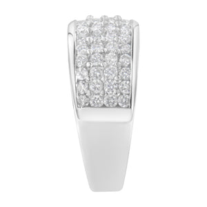 14K White Gold Round Cut Diamond Ring (1.0 Cttw, H-I Color, SI2-I1 Clarity) - Size 6-1/2