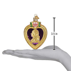 Purple Heart Ornament
