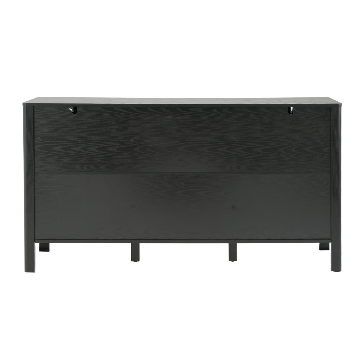 Black Sideboard, 59.06'' Storage Credenza
