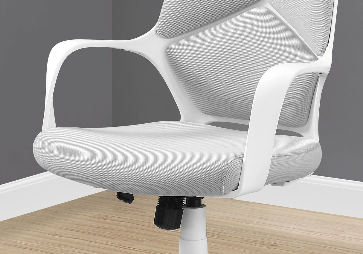 Office Swivel Chair, Adjustable Height, Ergonomic, Armrests, Contemporary & Modern - Best Buy Furniture