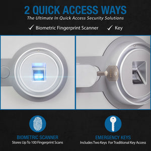 Biometric Fireproof Protection Safe