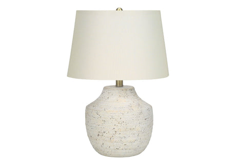 Modern Lighting, Table Lamp, Concrete - Cream - Best Buy Furniture