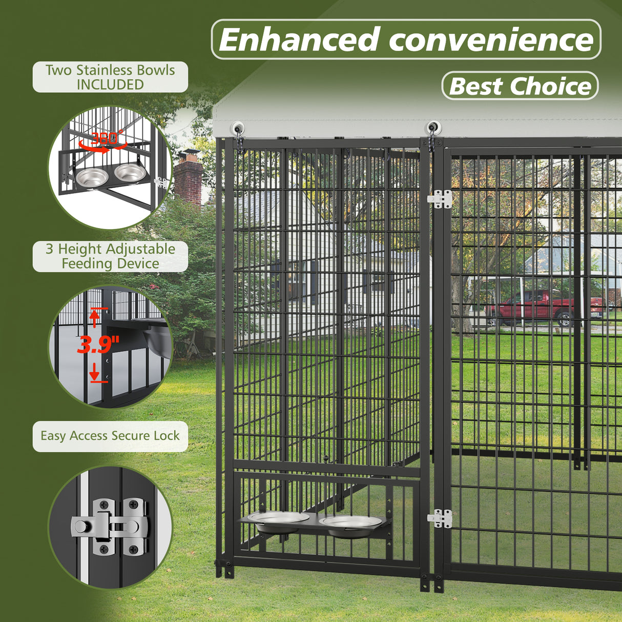 Large Dog Kennel Outdoor Pet Pens