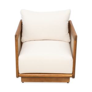 Paola Acacia and Textilene Club Chair
