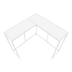 Corner Accent Console Table For Entryway, Unique L-Shaped Design